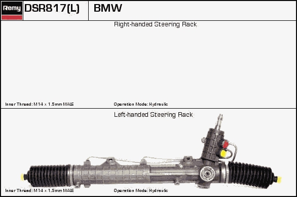 запчасти, Рейка рулевая BMW E46 1.6-2.8 98-02 с ГУР BMW 32 13 1 097 315 