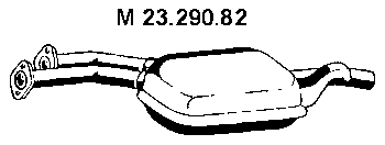 запчасти, Резонатор W124 2.0/2.2 92-95  