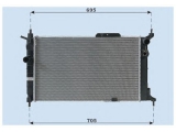 Радиатор, охлаждение двигател



Материал: алюминий
Размеры радиатора: 590 x 361 x 27 mm
Материал: полимерный материал