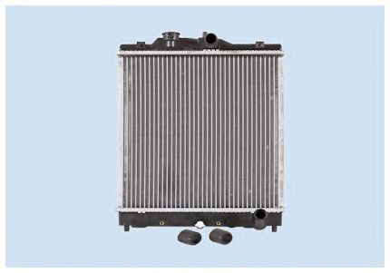 запчасти, Радиатор двигателя HONDA CIVIC 1.4-1.8 92-02 HONDA 19010-P01-003, HONDA 19010-P08-003 
