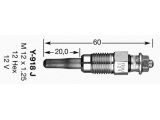 Свеча накаливания

Свеча накала D-Power 2 Y-918J

Напряжение [В]: 12
Сила тока [A]: 5,5
Сопротивление [Ом]: 0,9
Общая длина [мм]: 60
Монтажная глубина [мм]: 20
Размер резьбы: M12 X 1,25 mm
Момент затяжки [Нм]: 23
Ширина зева гаечного ключа: 12 mm
Техника подключения: M5 / 3,0 - 4,0 Nm