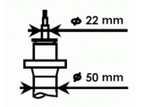 Амортизатор

Амортизатор AUDI A3/GOLF V/TOURAN/SKODA OCTAVIA 03- пер.газ.(D=50

Сторона установки: передний мост
Вид амортизатора: давление газа
Вид амортизатора: Стойка амортизатора
Система амортизатора: двухтрубный
Диаметр 1/диаметр 2 (мм): 22/50