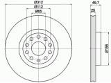 Тормозной диск

Диск торм. AUDI/VW A3/PASSAT/TIGUAN/TOURAN 03- перед. вент. 1 шт 

Тип тормозного диска: с внутренней вентиляцией
Диаметр [мм]: 312
Высота [мм]: 49,7
Вес [кг]: 8,25
Толщина тормозного диска (мм): 25,0
Минимальная толщина [мм]: 22
Расположение/число отверстий: 05/10
Диаметр центрирования [мм]: 65
Ø фаски 2 [мм]: 112
Дополнительный артикул / Доп. информация 2: без ступицы
Дополнительный артикул / Доп. информация 2: без колесной крепящей оси
Номер технической информации: 98200 1205 0 1