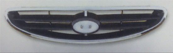 ACCENT РЕШЕТКА РАДИАТОРА ХРОМ-ЧЕРН на Hyundai Accent 2 (Хендай Акцент 2) (2000-) - цена, наличие, описание