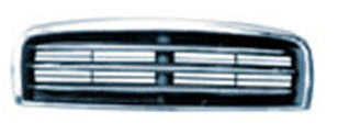SONATA РЕШЕТКА РАДИАТОРА 2.7 БЕЗ МЕСТ П/ЭМБЛЕМУ ХРОМ-ЧЕРН на Hyundai Sonata 4 (Хендай Соната 4) 1998-2005 - цена, наличие, описание