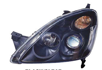 CR-V ФАРА Л+П (КОМПЛЕКТ) ТЮНИНГ ДВУХЛАМП ЛИНЗОВАН ВНУТРИ ЧЕРН на Honda CRV 2 (Хонда СРВ 2) (2002-2006) - цена, наличие, описание