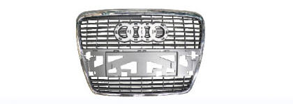 AUDI A6 РЕШЕТКА РАДИАТОРА ХРОМ-ЧЕРН на Audi A6 (Ауди А6)  (4F, C6) (2004-) 4Ф, С6 - цена, наличие, описание
