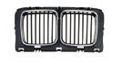 BMW E34 Решетка радиатора центральная черная с 2 хромированными молдингами (ноздри) на BMW e34 (БМВ е34) - цена, наличие, описание