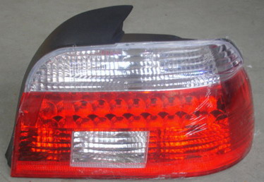 BMW E39 Задний внешний правый фонарь, габарит прозрачный хрустальный красно-белый на BMW e39 (БМВ е39) - цена, наличие, описание