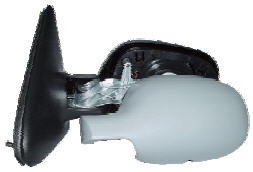 MEGANE ЗЕРКАЛО ЛЕВ МЕХАН С ТРОСИК (aspherical) ГРУНТ на Renault Megane 1 (Рено Меган 1) 1996-2003 - цена, наличие, описание